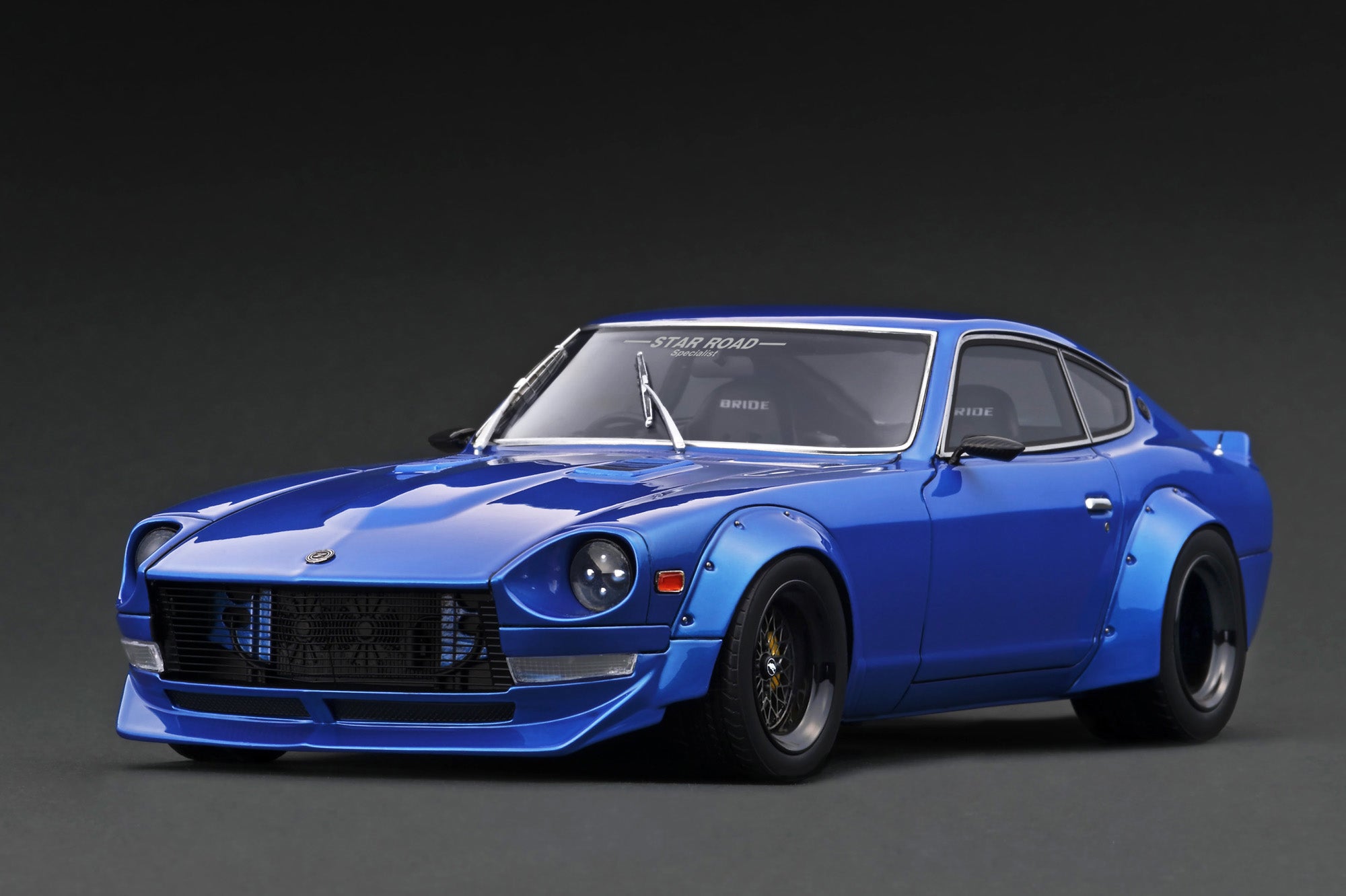 *PREORDER* Ignition Model 1:18 Nissan Fairlady Z (S30) STAR ROAD in Blue  Metallic