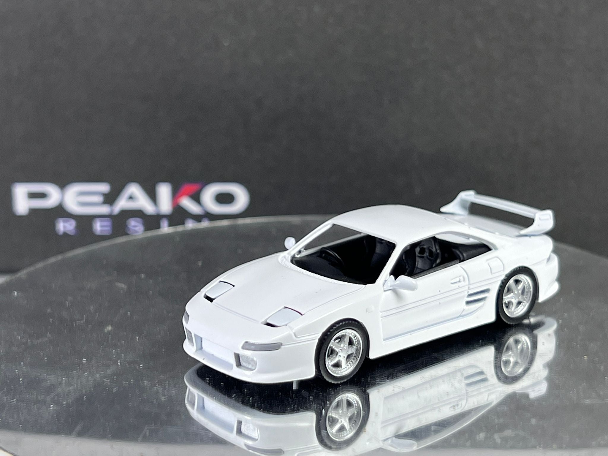 大特価放出！ ハイストーリー TRD2000GT MR2 1/43 WHITH ミニカー 