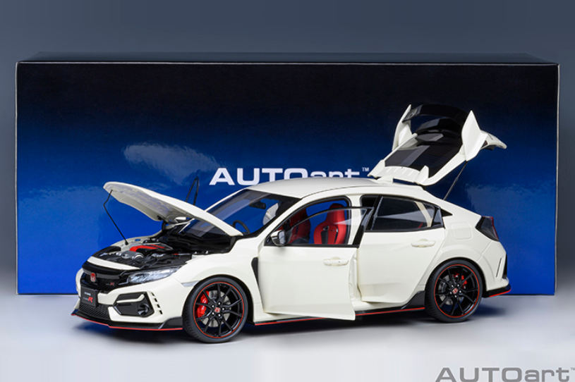 *PREORDER* AUTOart 1:18 Honda Civic Type-R (FK8) in Championship White