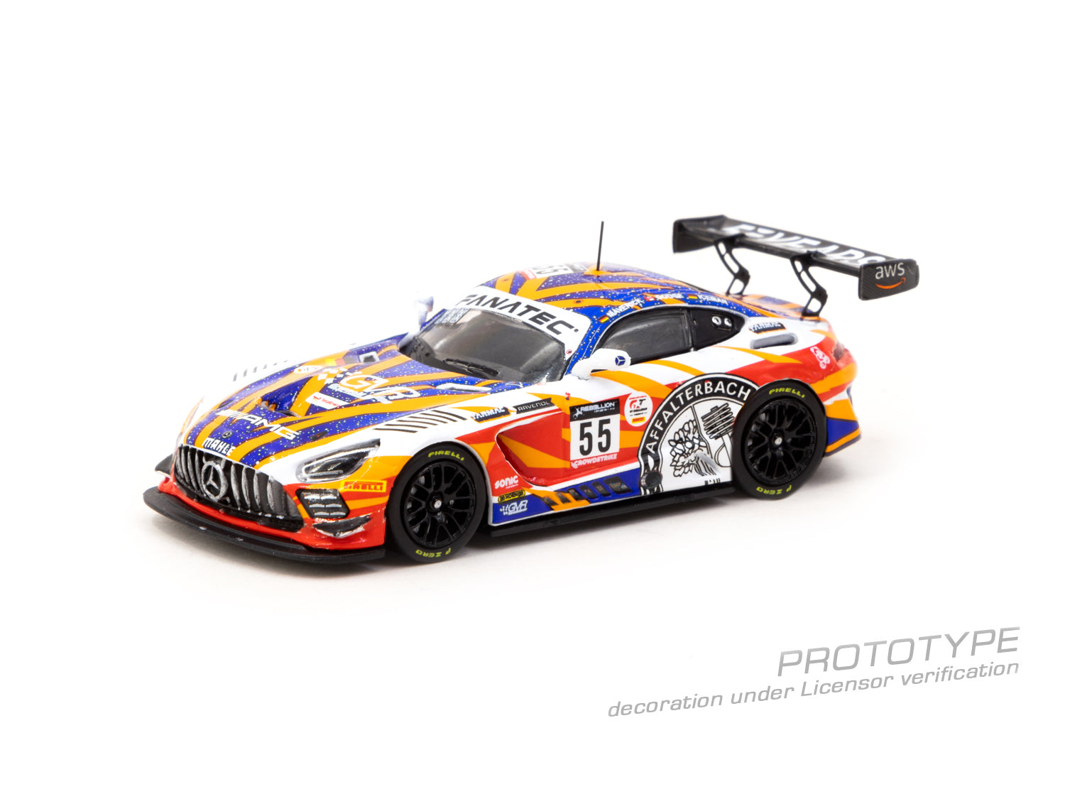 Tarmac Works 1:64 Mercedes-AMG GT3, Macau GT Cup 2022 Winner