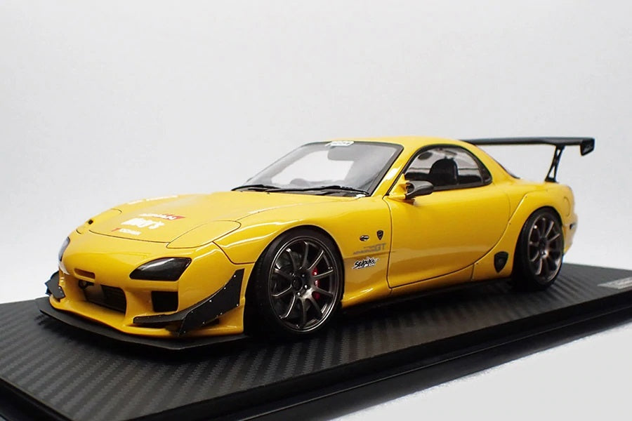 Ignition Model 1:18 Mazda FEED RX-7 (FD3S) in Yellow