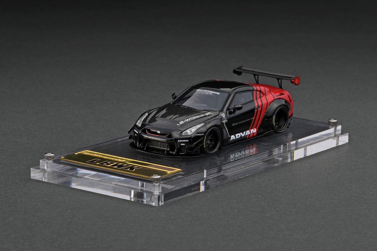 Ignition Model 1:64 Nissan Skyline GT-R R35 Liberty Walk Type 2 Advan  Edition