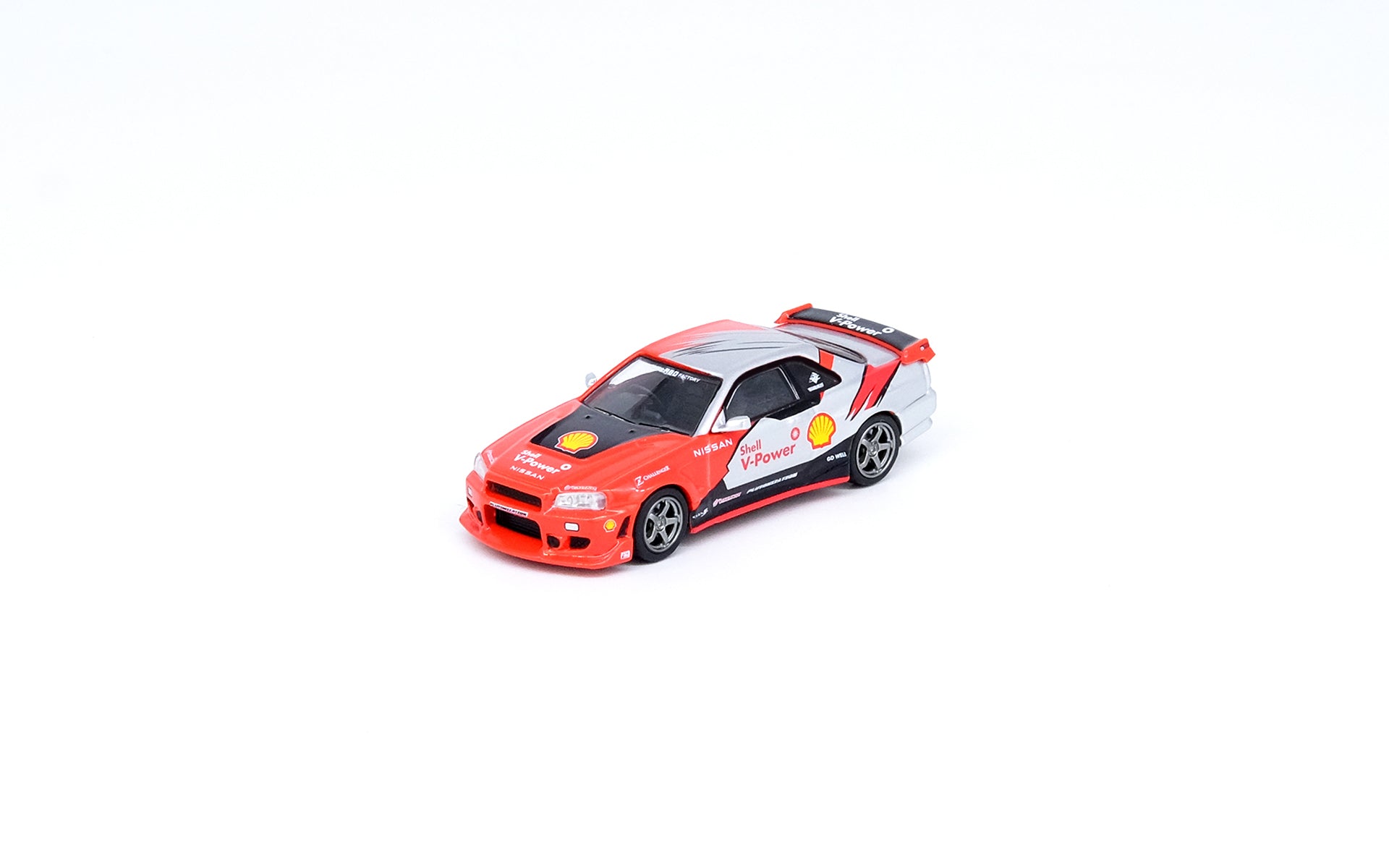 INNO64 1:64 Nissan Skyline GTT (R34) Drift Car 