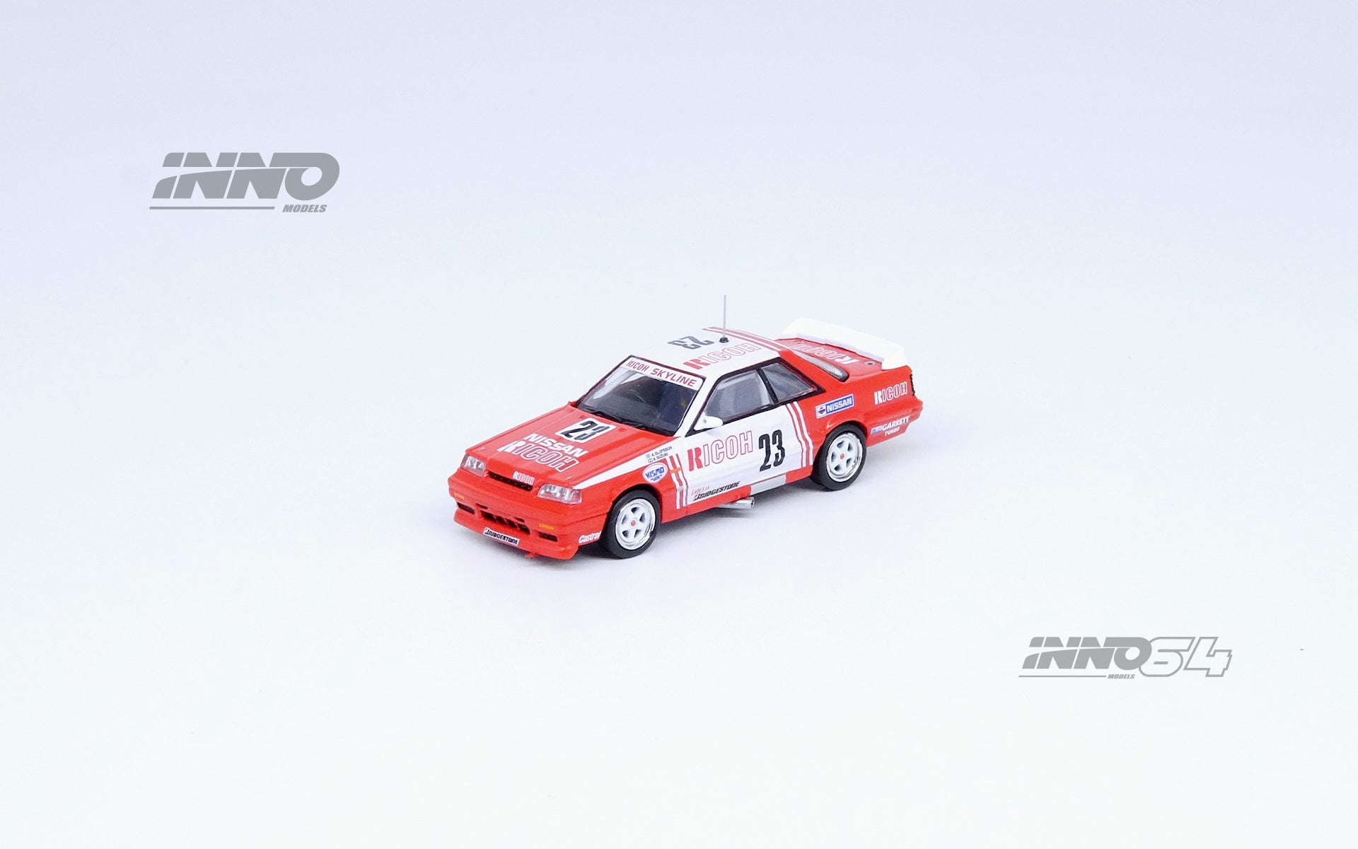 PREORDER* INNO Models 1:64 Nissan Skyline GTS-R (R31) #12 RICOH JTCC 1988 |  Collectable Model Car | Diecast Model Car