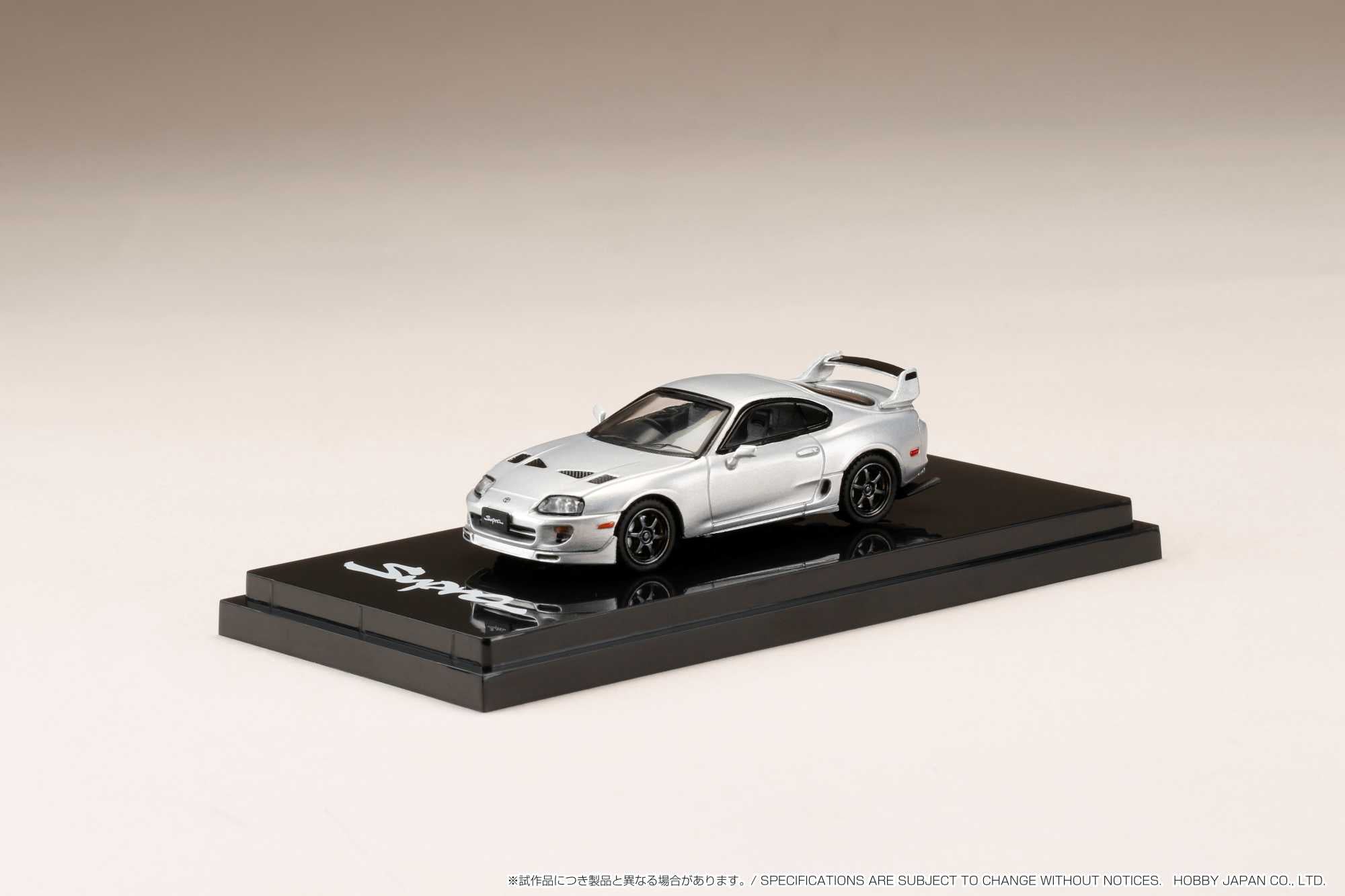 Hobby Japan 1:64 Toyota Supra (A80) JDM Performance Edition in Silver  Metallic