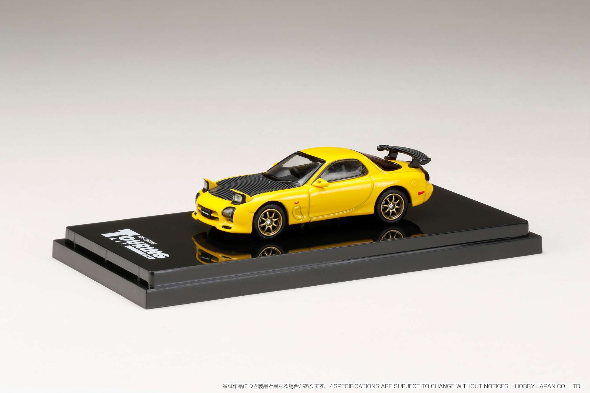 Hobby Japan 1:64 Mazda RX-7 Efini (FD3S) A-Spec with GT Wing in 