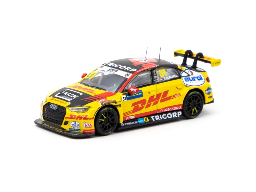 Tarmac Works 1:64 Audi RS 3 LMS WTCR Race of Slovakia 2020 #31 Winner