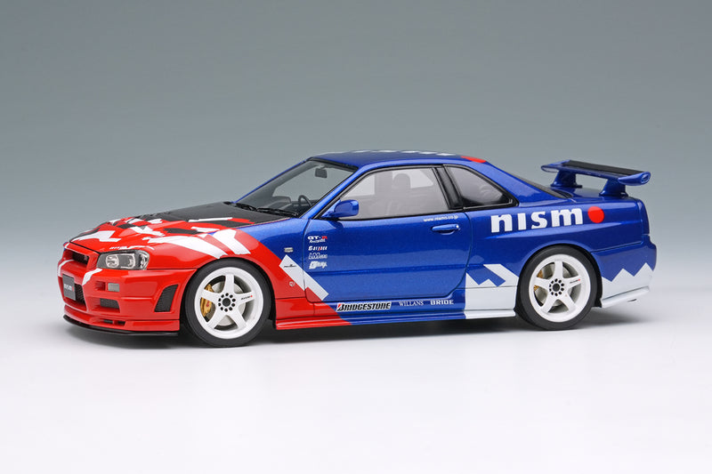 *PREORDER* Make Up Co., Ltd / Eidolon 1:43 Nissan Skyline GT-R (BNR34) NISMO R-Tune Launch Version Tokyo Auto Salon 2000