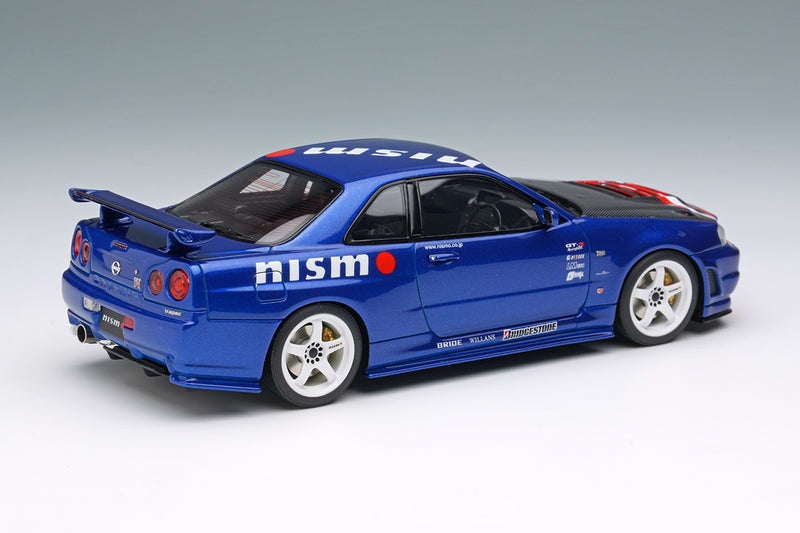 *PREORDER* Make Up Co., Ltd / Eidolon 1:43 Nissan Skyline GT-R (BNR34) NISMO R-Tune Launch Version Tokyo Auto Salon 2000