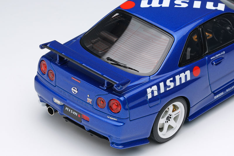 *PREORDER* Make Up Co., Ltd / Eidolon 1:43 Nissan Skyline GT-R (BNR34) NISMO R-Tune Launch Version Tokyo Auto Salon 2000