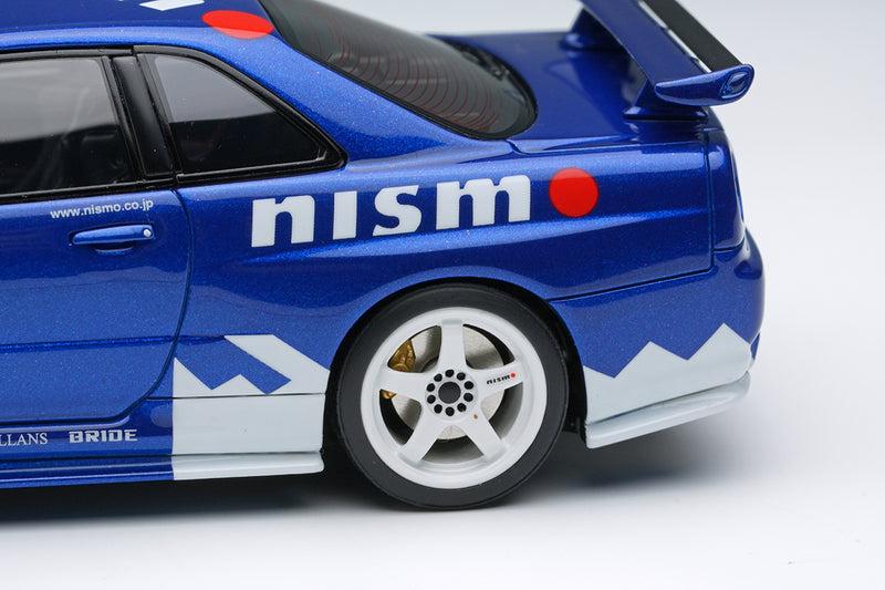 *PREORDER* Make Up Co., Ltd / Eidolon 1:43 Nissan Skyline GT-R (BNR34) NISMO R-Tune Launch Version Tokyo Auto Salon 2000