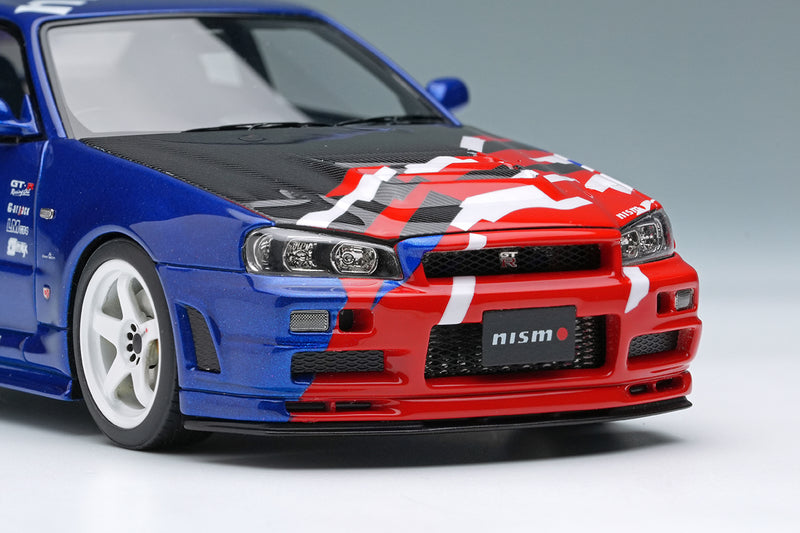 *PREORDER* Make Up Co., Ltd / Eidolon 1:43 Nissan Skyline GT-R (BNR34) NISMO R-Tune Launch Version Tokyo Auto Salon 2000