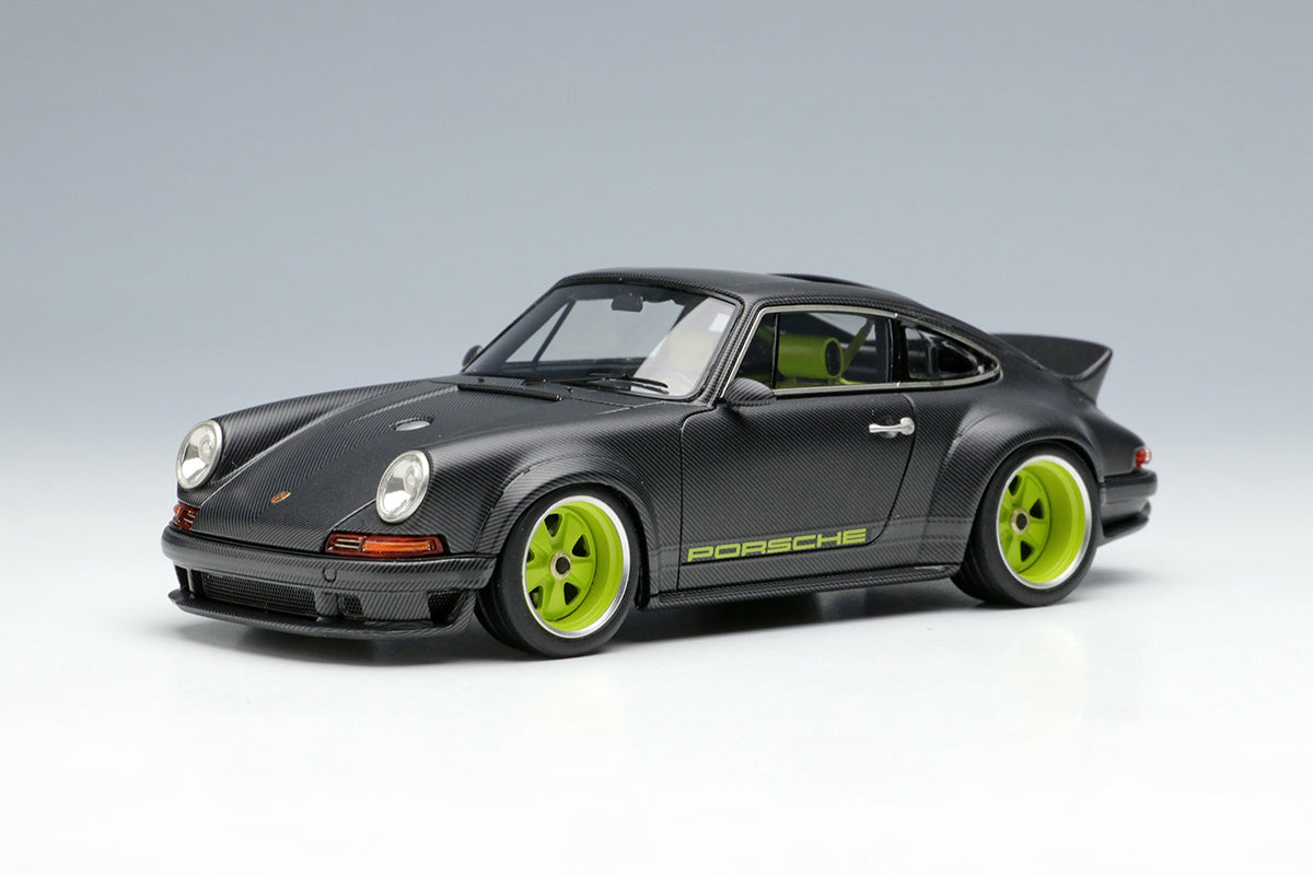 Make Up Co., Ltd / Eidolon 1:43 Porsche Singer 911 DLS 2022 Matte Visible  Carbon