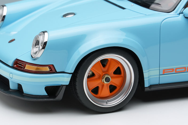 Make Up Co., Ltd / Eidolon 1:18 Porsche 911 DLS 2023 in Gulf Blue