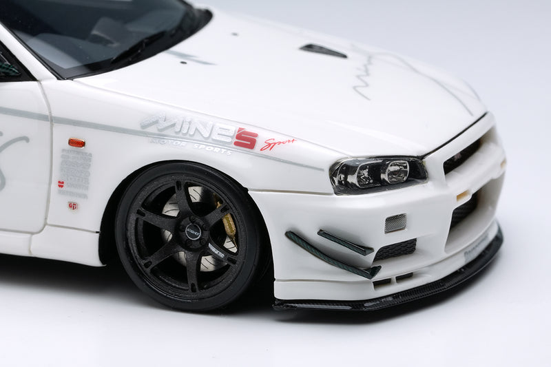 *PREORDER* Make Up Co., Ltd / Eidolon 1:43 Nissan Skyline (BNR34) GT-R Mine's V-Spec N1 Tokyo Auto Salon 2024