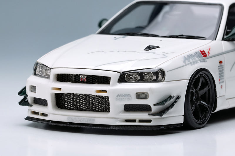 *PREORDER* Make Up Co., Ltd / Eidolon 1:43 Nissan Skyline (BNR34) GT-R Mine's V-Spec N1 Tokyo Auto Salon 2024