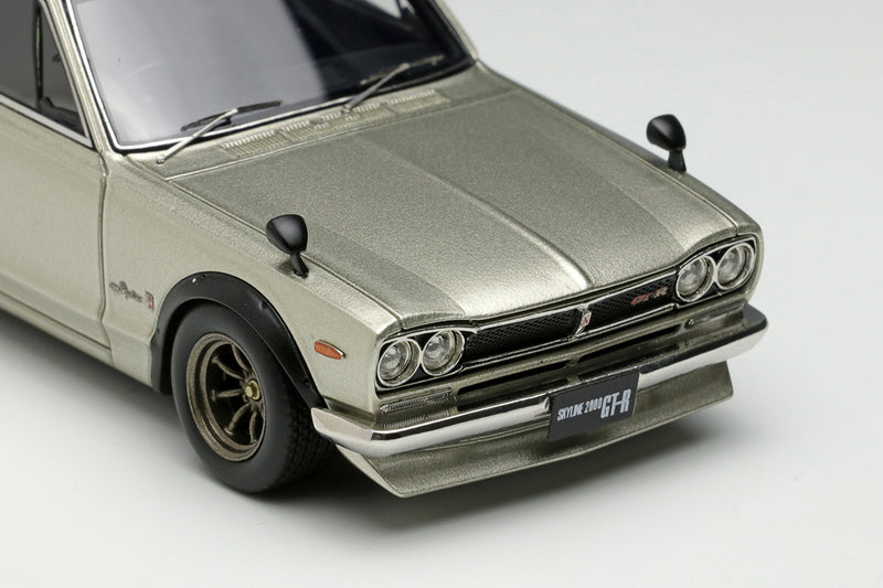 初回限定】 1/43 京商 Nissan Skyline 2000GT-R doors(1971) KPGC10 Standard Wh ミニカー 