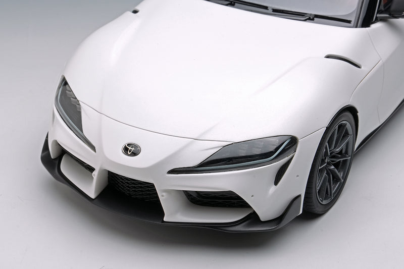 *PREORDER* Make Up Co., Ltd. / EIDOLON 1:18 Toyota GR Supra RZ (A91) Matte White Edition 2022