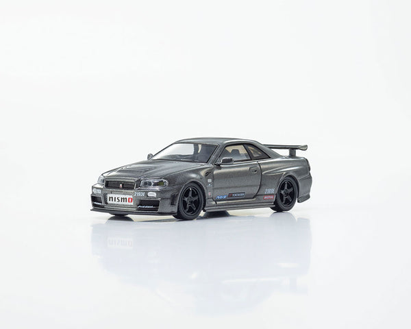 *PREORDER* Kyosho 1:64 Nissan Skyline (BNR34) GT-R NISMO CRS Version (MOTN LED Base Compatible)