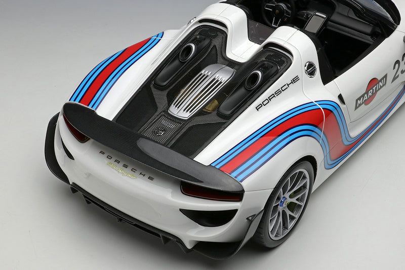 *PREORDER* Make Up Co., Ltd / Eidolon 1:18 Porsche 918 Spyder 2011 Martini stripe