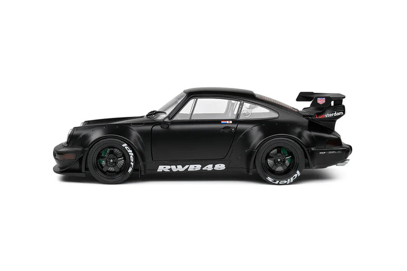 Solido 1:18 Porsche 911 (964) RWB Darth Vader in Matte Black