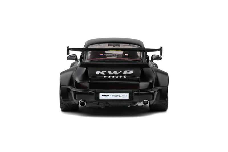 Solido 1:18 Porsche 911 (964) RWB Darth Vader in Matte Black