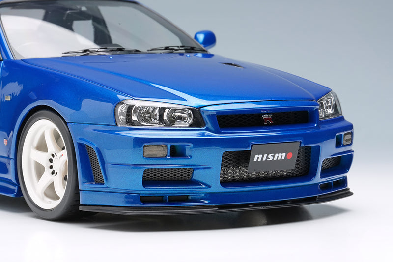 *PREORDER* Make Up Co., Ltd / Eidolon 1:18 Nissan Skyline GT-R (BNR34) NISMO S-Tune Version 2004 in Bayside Blue