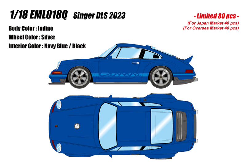 *PREORDER* Make Up Co., Ltd / Eidolon 1:18 Porsche Singer 911 DLS 2023 Version