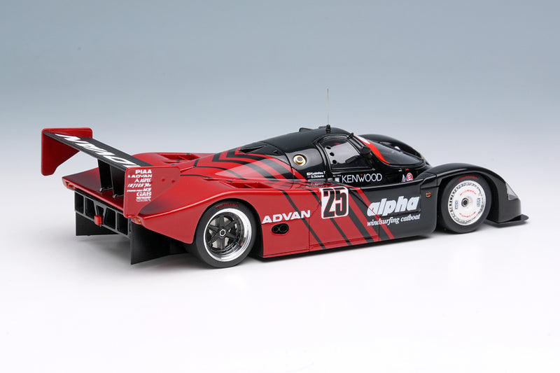 *PREORDER* Make Up Co., Ltd / Vision 1:43 Porsche 962C "ADVAN Alpha Nova" JSPC Fuji 500km 1989 No.25 6th