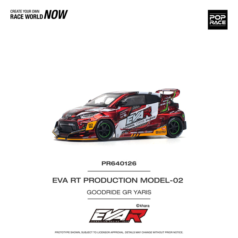 *PREORDER* Pop Race 1:64 Toyota GR Yaris PANDEM EVA RT Production Model-02 Goodride