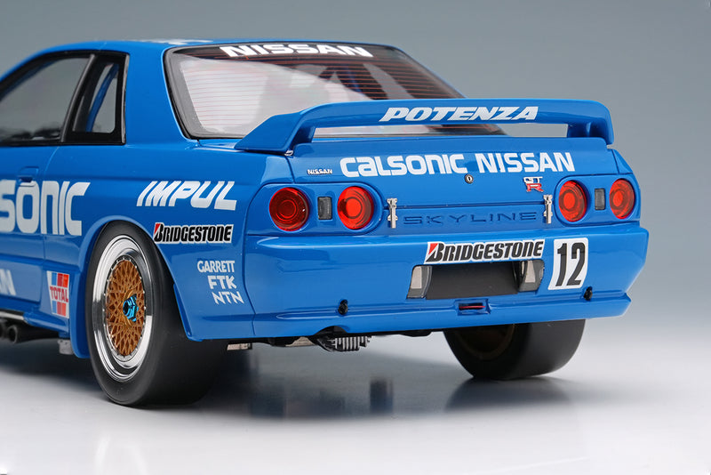 *PREORDER* Make Up Co., Ltd / Eidolon 1:18 CALSONIC SKYLINE GT-R Gr.A JTC Nishi Nihon Circuit 1990 Winner