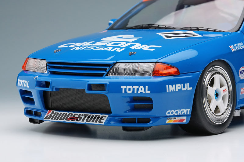 *PREORDER* Make Up Co., Ltd / Eidolon 1:18 CALSONIC SKYLINE GT-R Gr.A Hi-land 300km 1993 Winner