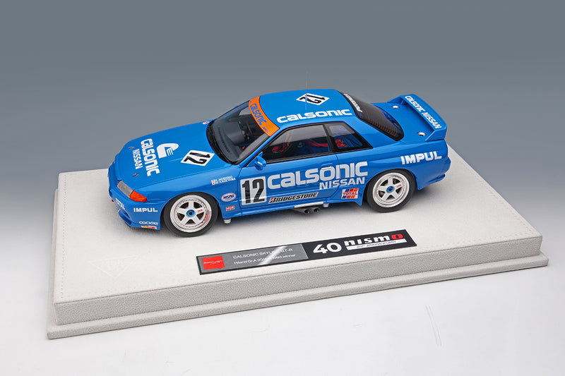 *PREORDER* Make Up Co., Ltd / Eidolon 1:18 CALSONIC SKYLINE GT-R Gr.A Hi-land 300km 1993 Winner