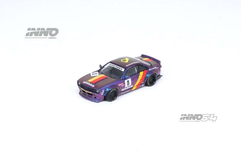 INNO64 1:64 Nissan Silvia (S14) BOSS "Rocket Bunny" in Purple