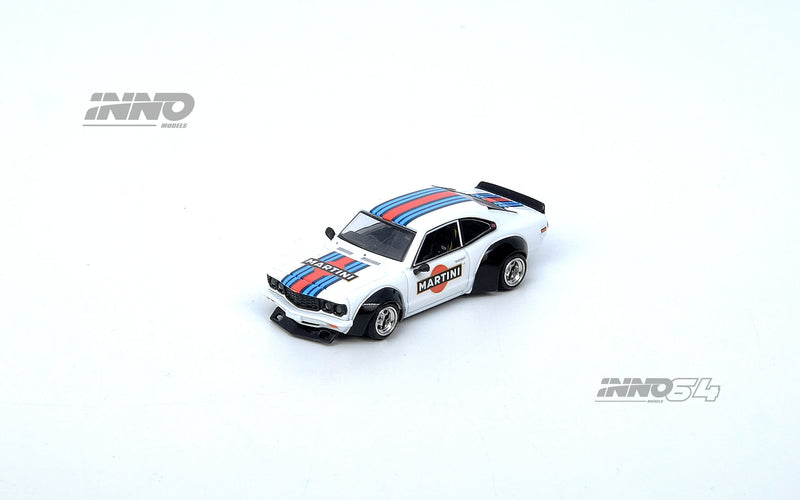 *PREORDER* INNO64 1:64 Mazda RX-3 Savanna LBWK "MARTINI RACING"