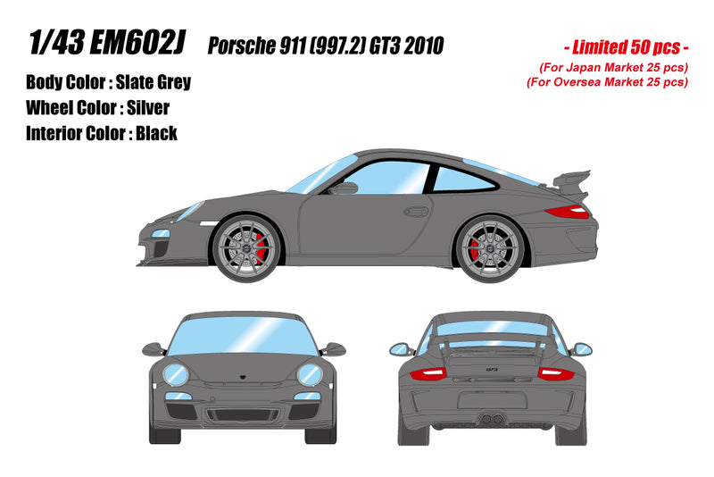 Make Up Co., Ltd / Eidolon 1:43 Porsche 911 (997.2) GT3 2010