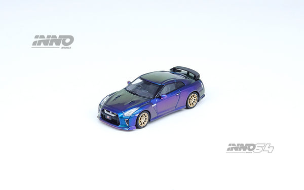 INNO64 1/64 Nissan GT-R (R35) T-Spec in MIdnight Purple