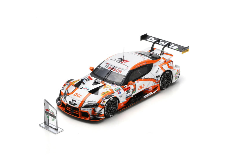 *PREORDER* Spark Models 1:18 au TOM'S GR Supra No.36 TGR TEAM au TOM'S Champion GT500 SUPER GT 2023 Sho Tsuboi - Ritomo Miyata