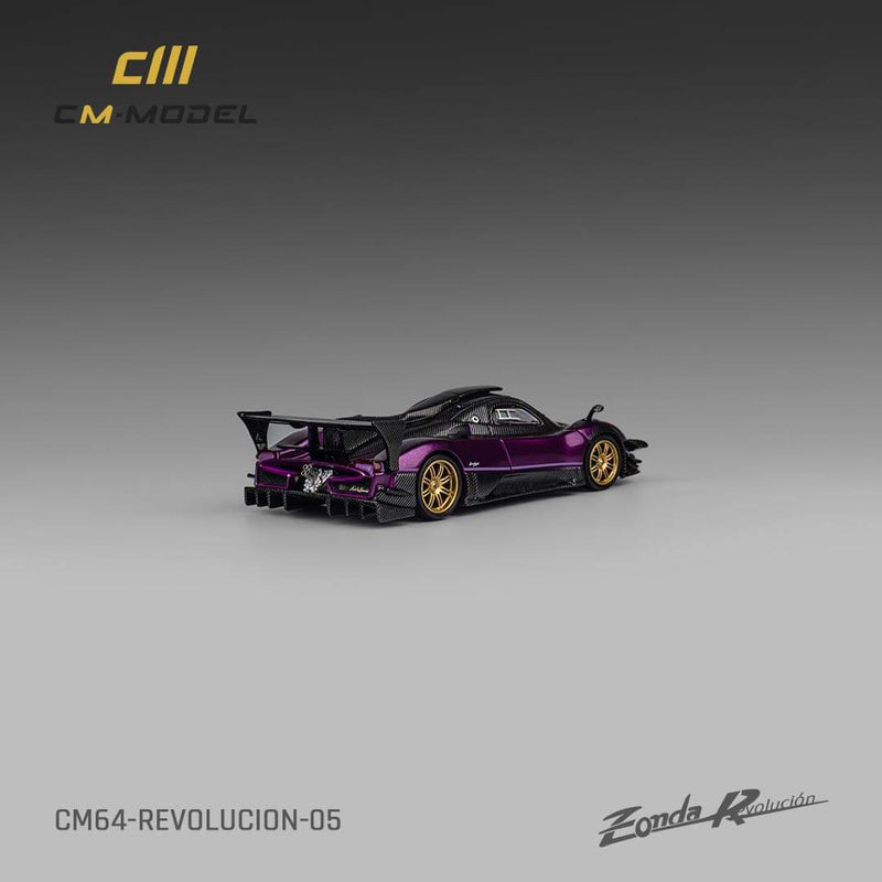 *PREORDER* CM Model 1:64 Pagani Zonda Revolucion in Purple