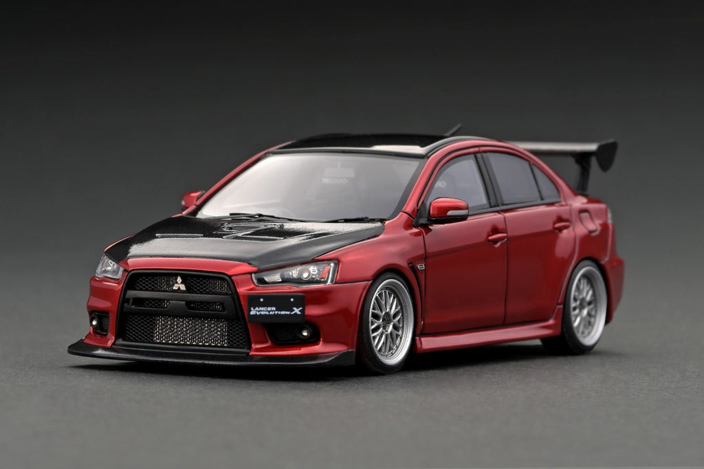 Ignition Model 1:43 Mitsubishi Lancer Evolution X (CZ4A) in Red