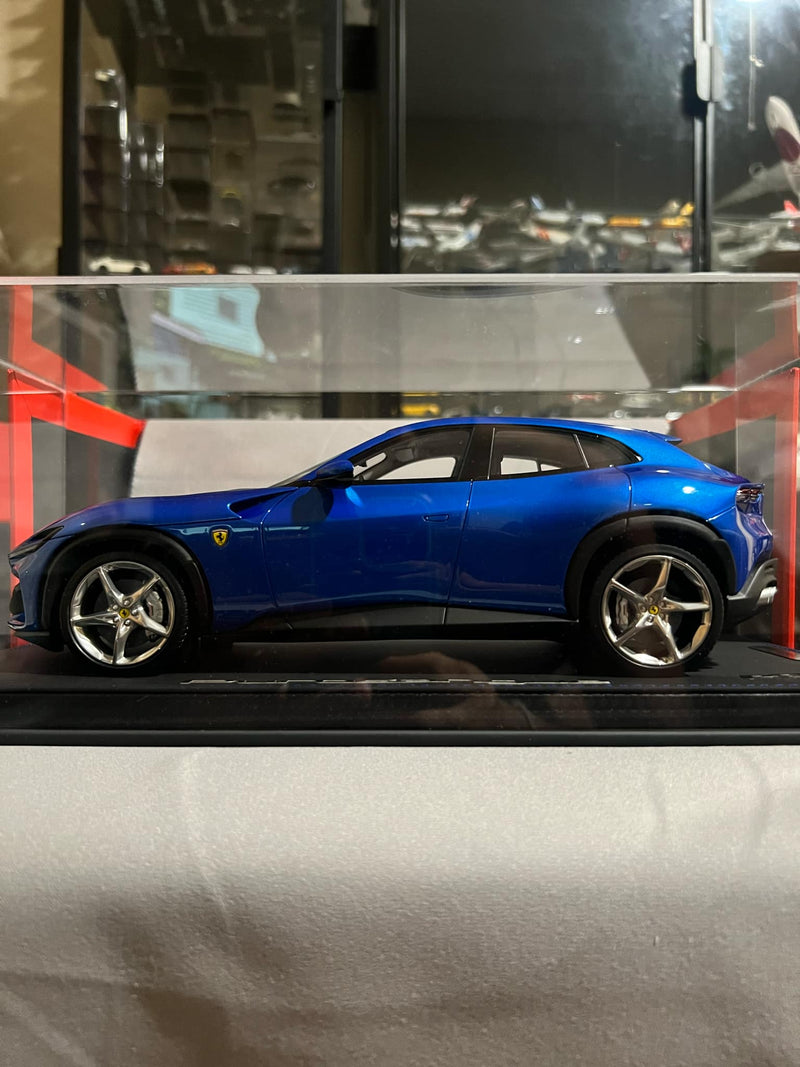 BBR Models 1:18 Ferrari Purosangue in Blu Corsa