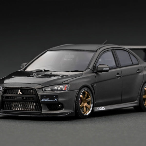 Ignition Model 1:43 Mitsubishi Lancer Evolution X (CZ4A) in Matte Gun