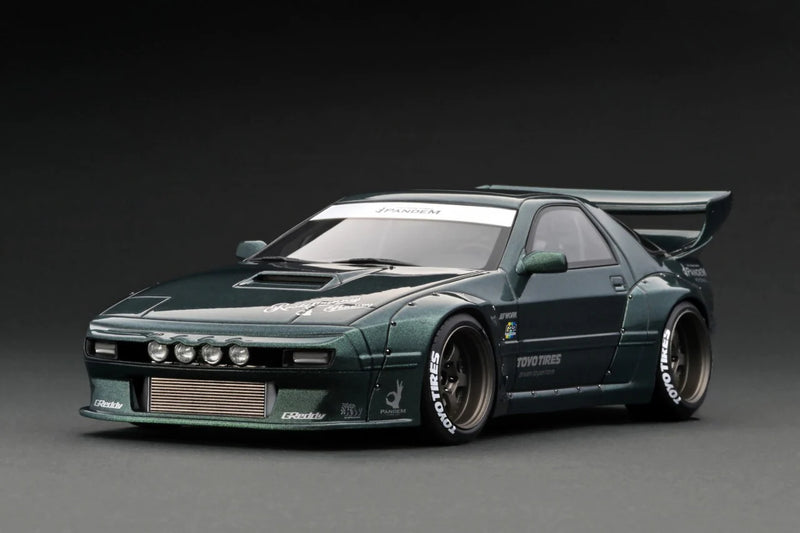 Ignition Model 1:18 Mazda RX-7 (FC3S) Pandem in Green Metallic