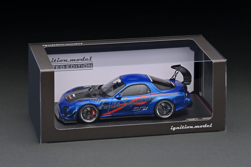 PREORDER* Ignition Model 1:18 Mazda RX-7 (FD3S) FEED Afflux GT3 in Bl