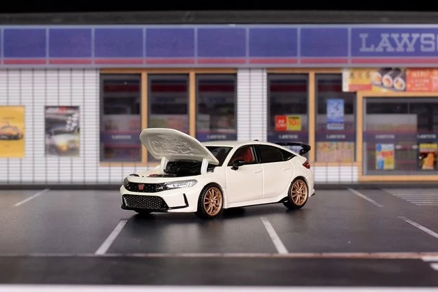 MotorHelix 1:64 Honda Civic Type-R (FL5) in Championship White