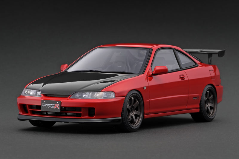 Ignition Model 1:18 Honda Integra Type-R (DC2) in Red with B18C Engine