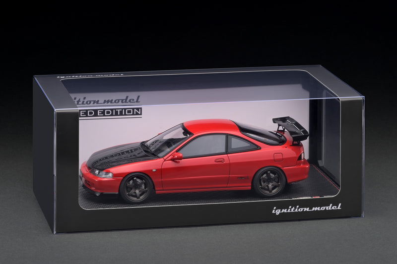 Ignition Model 1:18 Honda Integra Type-R (DC2) in Red with B18C Engine