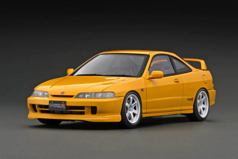 Ignition Model 1:18 Honda Integra (DC2) Type-R in Yellow