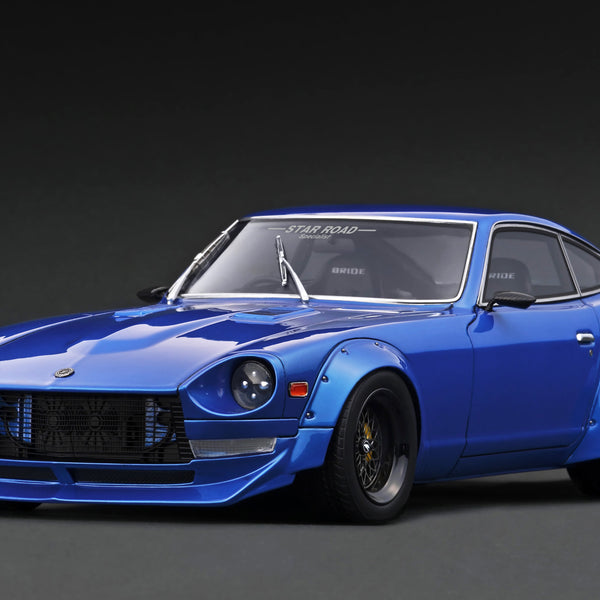 *PREORDER* Ignition Model 1:18 Nissan Fairlady Z (S30) STAR ROAD in Blue  Metallic