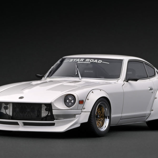 Ignition Model 1:18 Nissan Fairlady Z (S30) STAR ROAD in White